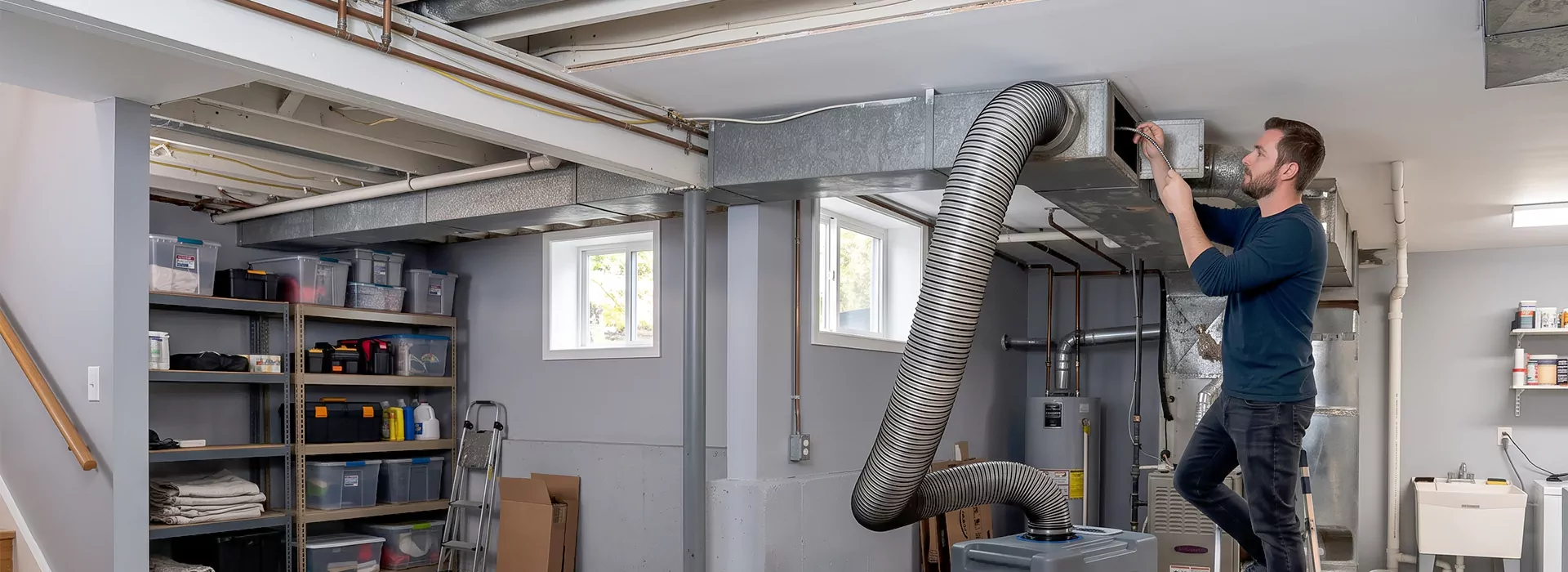 Negative Air Pressure Duct Cleaning Easton, MD