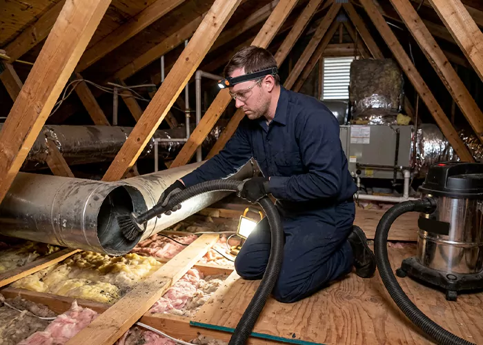 Skilled Easton Attic Duct Cleaning Company