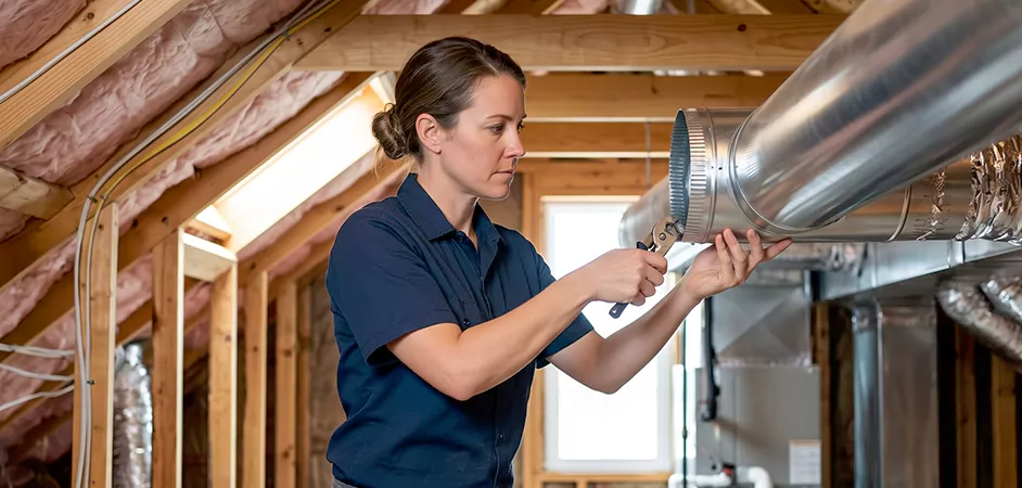 Dryer Vent Replacement in Easton, MD