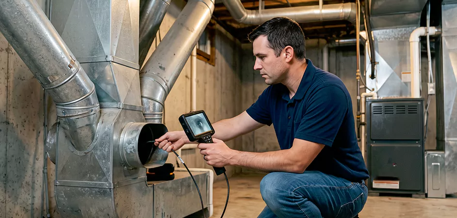 Multi-Unit Dryer Vent Inspection in Easton