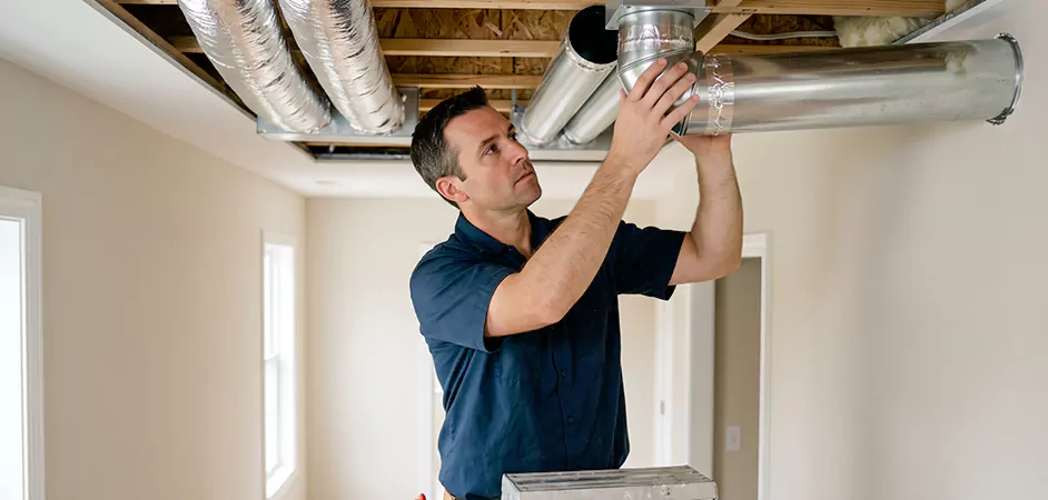 Dryer Vent Relocation in Easton