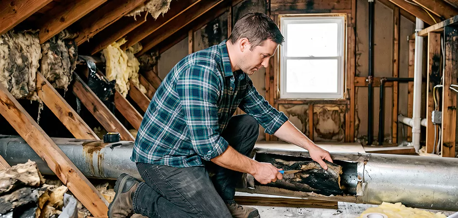 Insulation and Duct Liner Replacement in Easton