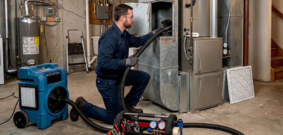 HVAC Tune Up and Duct Cleaning in Easton