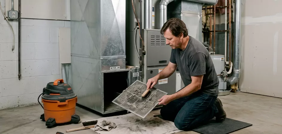 Dryer Lint Trap Maintenance in Easton